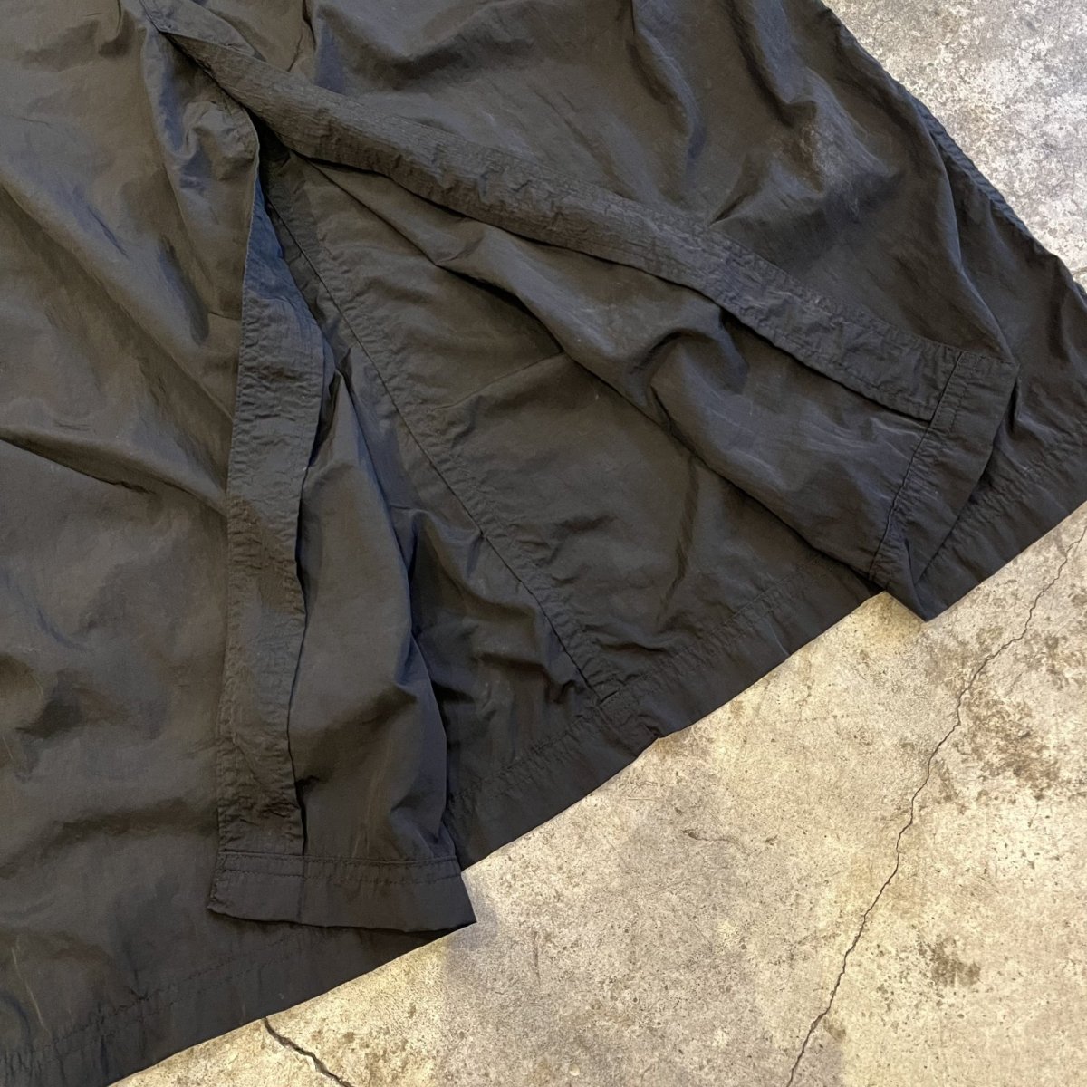 画像10: BLACK COLOR 3 POCKET DESIGN LONG SKIRT / W26~W34(L) (10)