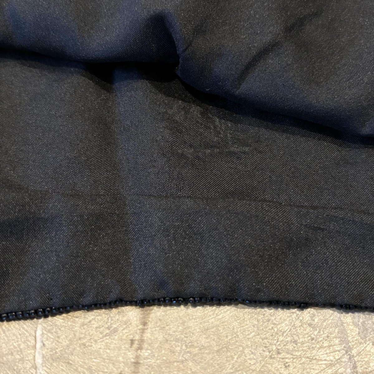 画像8: BEADS&EMBROIDERY DECORATIVE SILK JACKET / Mens L (8)