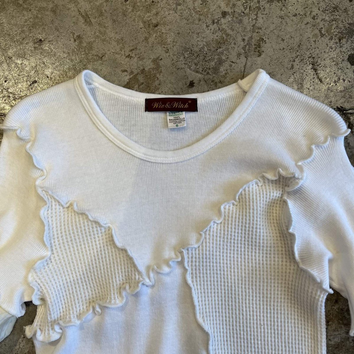 画像9: 【Wiz&Witch】"UNITED" PATCHWORK THERMAL L/S TOPS / OS (9)