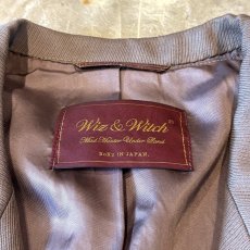 画像11: 【Wiz&Witch】"TRANSFORM" WRAP TAYLOR JACKET / BROWN / OS (11)