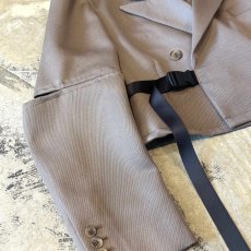画像5: 【Wiz&Witch】"TRANSFORM" WRAP TAYLOR JACKET / BROWN / OS (5)