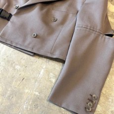 画像6: 【Wiz&Witch】"TRANSFORM" WRAP TAYLOR JACKET / BROWN / OS (6)