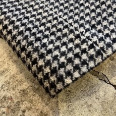 画像3: HOUNDSTOOTH PATTERN 3 POCKET LANA WOOL TAILORED JACKET / Ladies L(48) / MADE IN ITALY (3)