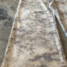 画像7: ALL OVER PATTERN WIDE SILHOUETTE COTTON PANTS / W33 (7)
