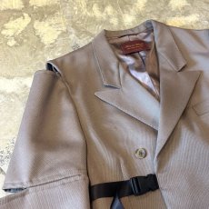 画像3: 【Wiz&Witch】"TRANSFORM" WRAP TAYLOR JACKET / BROWN / OS (3)