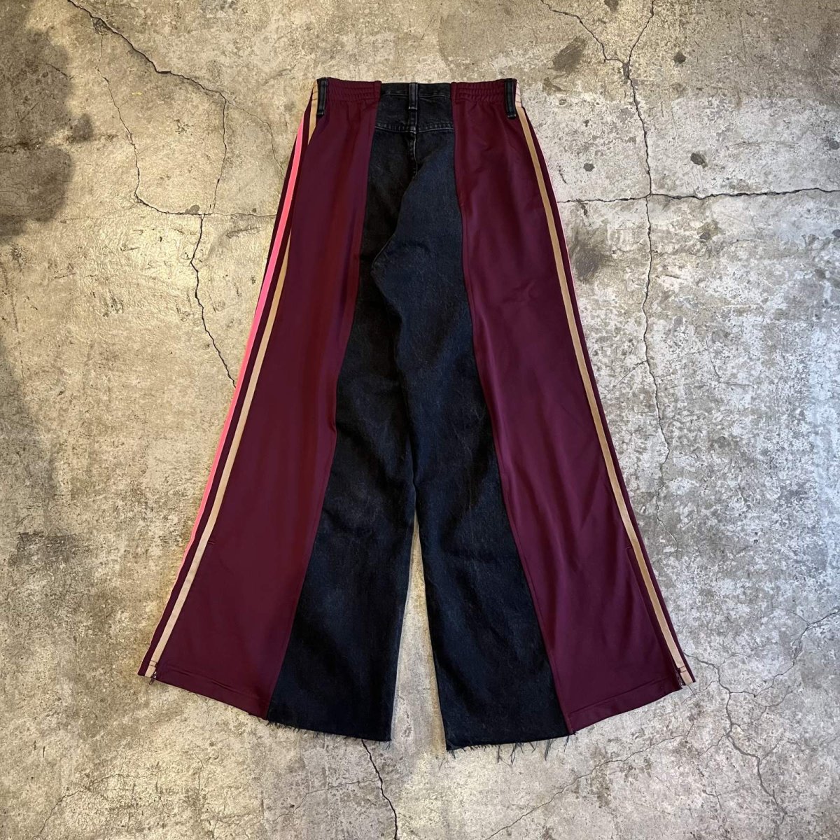 画像2: 【Wiz&Witch】"UNITED" SPORTY DENIM PANTS / OS (2)