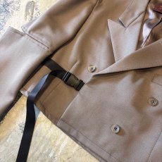 画像10: 【Wiz&Witch】"TRANSFORM" WRAP TAYLOR JACKET / BROWN / OS (10)