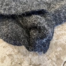 画像5: RIB×WOOL BACK MINI BAG WEAR DESIGN ZIP UP KNIT L/S TOPS / Ladies M (5)