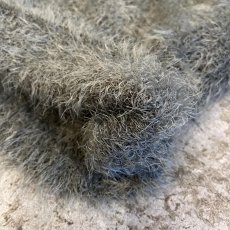画像5: KHAKI COLOR DESIGN SHAGGY KNIT L/S TOPS / Ladies M(S) (5)