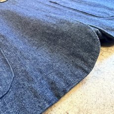画像12: 1 BUTTON DESIGN TAILORED DENIM JACKET / Ladies M / MADE IN USA (12)