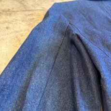 画像11: 1 BUTTON DESIGN TAILORED DENIM JACKET / Ladies M / MADE IN USA (11)
