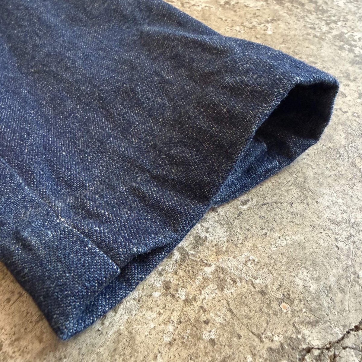 画像8: 1 BUTTON DESIGN TAILORED DENIM JACKET / Ladies M / MADE IN USA (8)