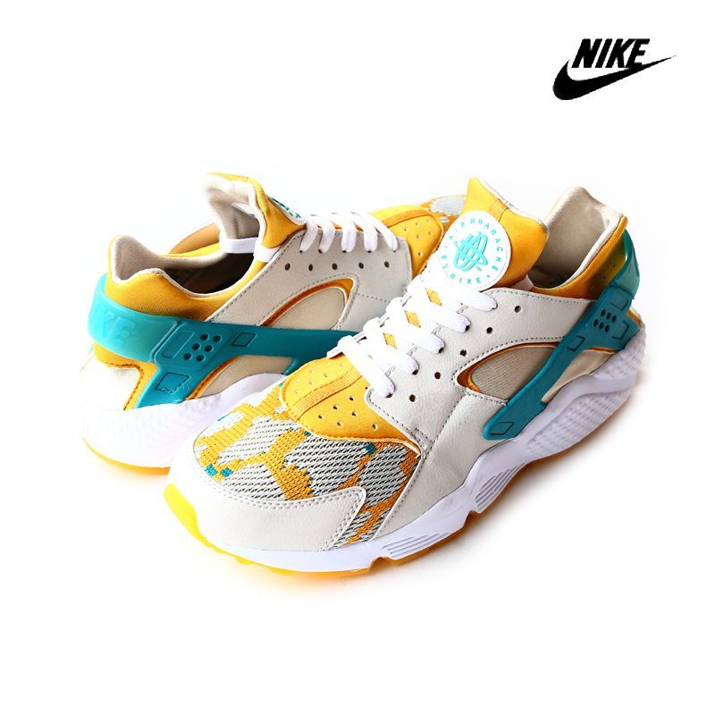 nike air huarache run yellow