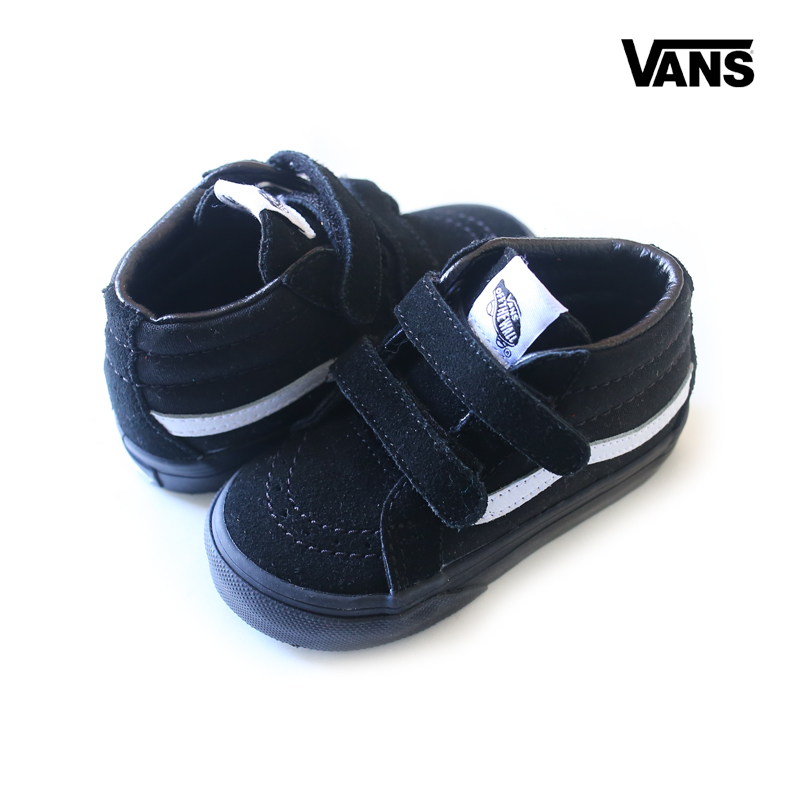vans black mid