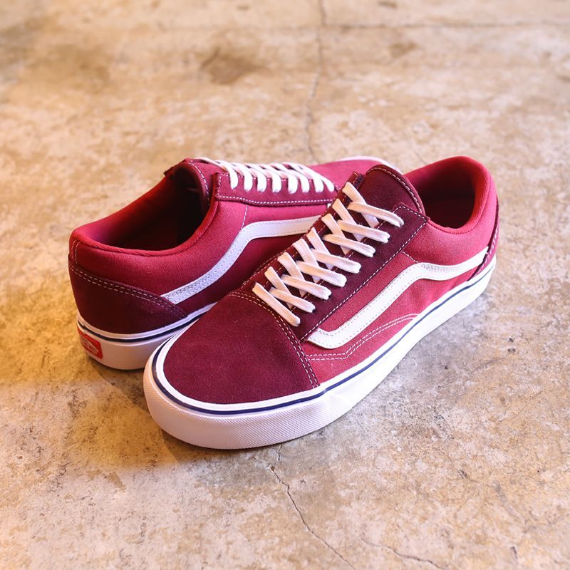 vans red maroon