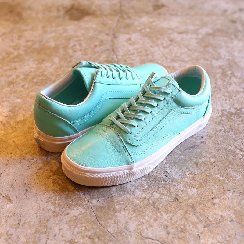 pastel green vans