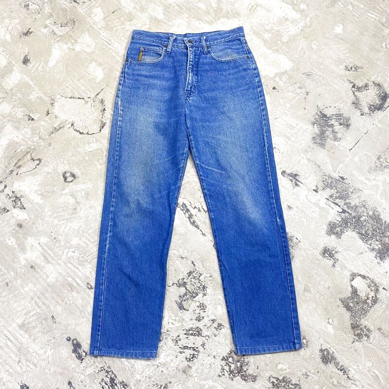 Womens Clothing Jeans Straight-leg jeans ALEXACHUNG Denim Trousers in Blue 
