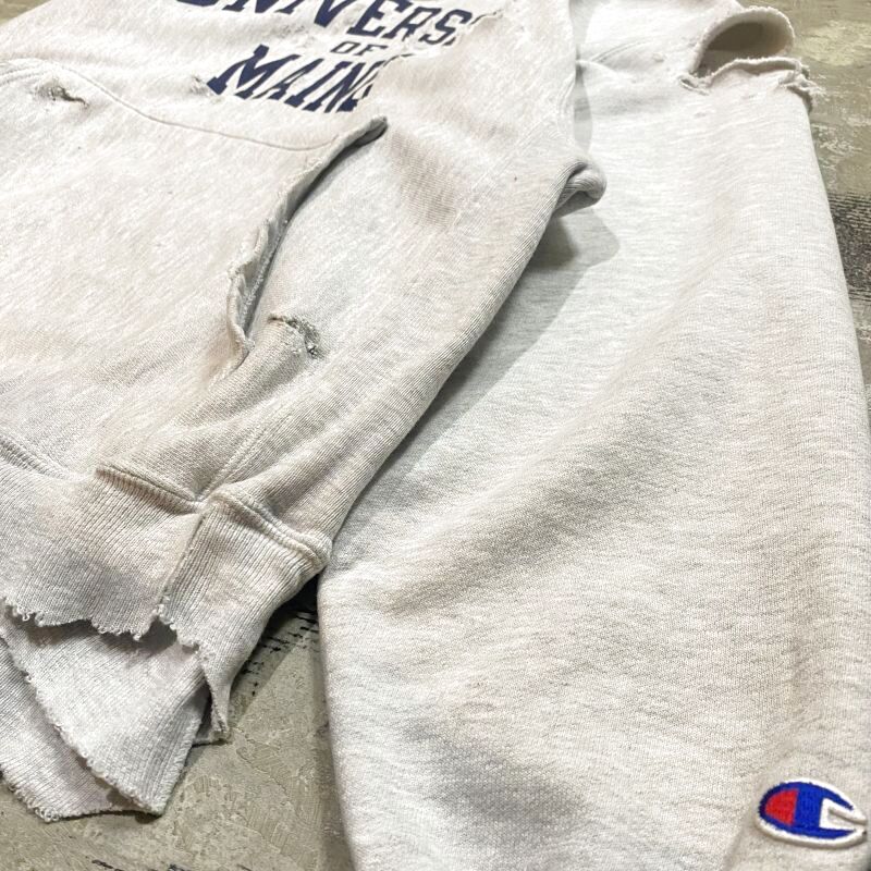 Reverse Weave ☆IOWA☆染込☆チャンピオン☆Boro sweat