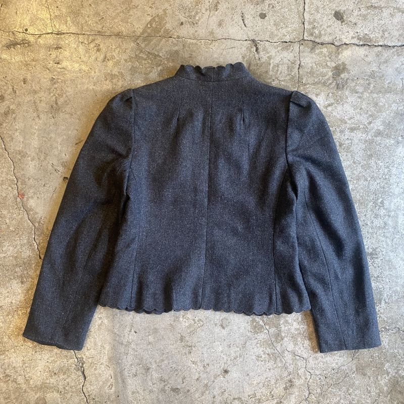 【完売】PUFF SLEEVE WOOL JACKETameri